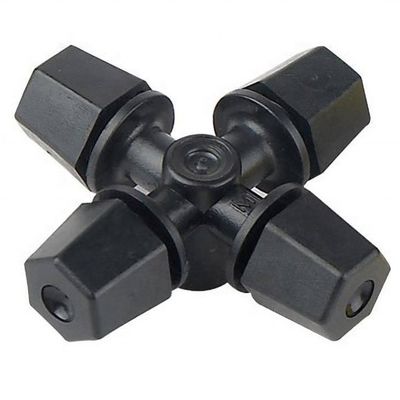 농업용 4출구 원자화 관개 스프레이 250-40KPA 자동 관개