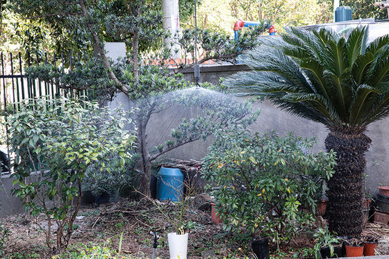 150-300KPA 정원 농장 관개 성능을 위한 360도 G형 휠 스프링클러