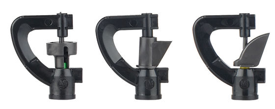 150-300KPA 정원 농장 관개 성능을 위한 360도 G형 휠 스프링클러