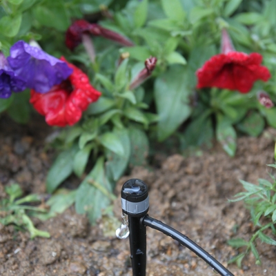 조율 가능한 범위 스프링클러 (Range Sprinkler) 포트 식물 이식용 마이크로 드립 관개 시스템